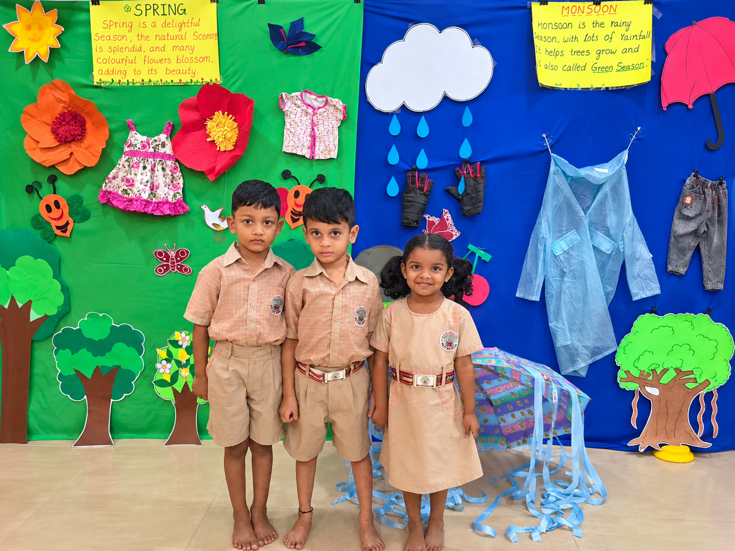 Kalpavruksha Spring and Monsoon Classroom Display